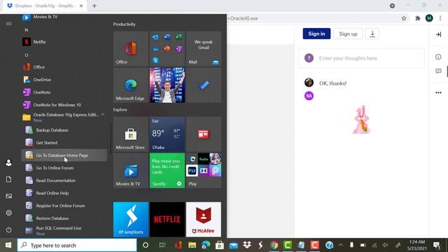 Oracle Database 10g Installation Process | Database | Bangla Tutorial | AIUB SOLUTION смотреть онлайн
