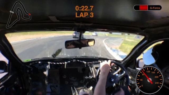 SUZUKI SWIFT GTI QUAD THROTTLES VS PORSCHE TRACK DAY смотреть онлайн