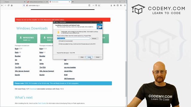 Install Rails - Ruby On Rails Friends List App #1 смотреть онлайн