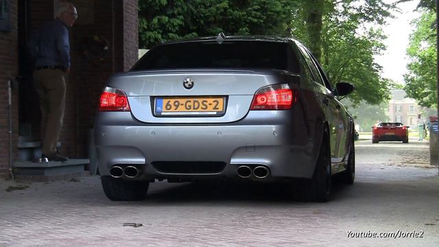 Exotic Cars Accelerating! LP670-4 SV SLR McLaren M5 F10 SL63 AMG - 1080p HD