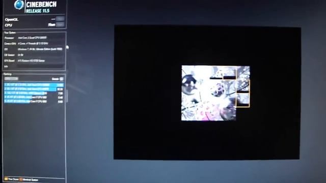 Cinebench 11.5 on Intel Core 2 Quad Q6600 @ 3.11GHz смотреть онлайн