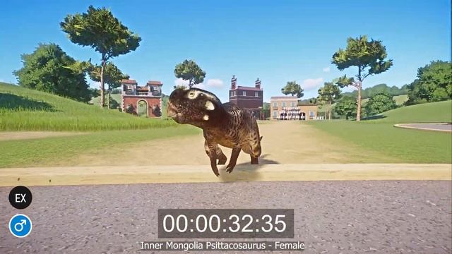 New Species Animals Speed Races in Planet Zoo includes Inner Mongolia Psittacosaurus etc смотреть онлайн