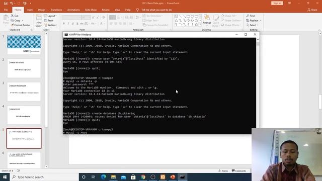 DCL Data Control Language Data Base MySQL смотреть онлайн