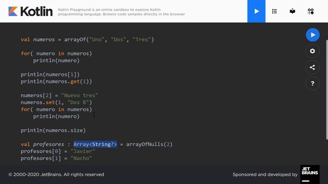 Intro a Android + Kotlin 007 - Kotlin 2: Funciones, arrays y listas смотреть онлайн