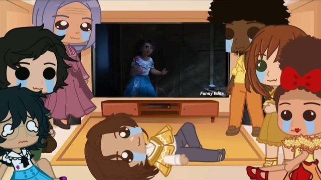 Some of the Madrigal's react to: 'I edited Encanto' || Gacha Club смотреть онлайн