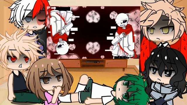 Bnha//Mha React To Sans Aus// By My Rinjani((read Desc))