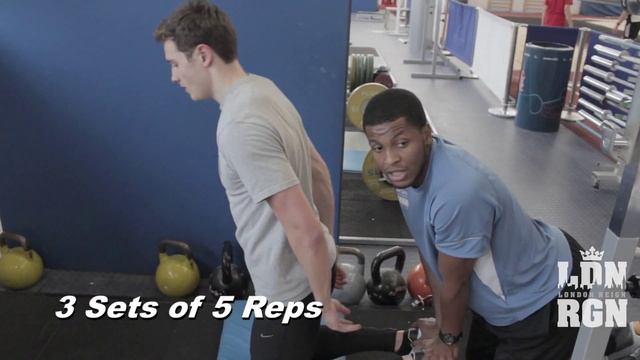 Athlete's Hamstring Exercise. (Leg Strengthening and Conditioning) - "Nordic Curl" смотреть онлайн