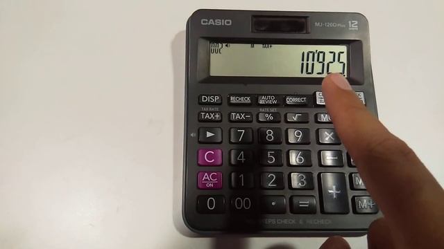 How To Use Tax+ And Tax- Button On Calculator