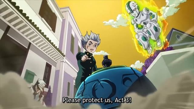 KOICHI´S ECHOES ACT 3 APPEARS | KOICHI EVOLVES ECHOES TO SAVE JOTARO KUJO смотреть онлайн