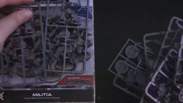 Unboxing Forge father militia "Mantic Games" смотреть онлайн
