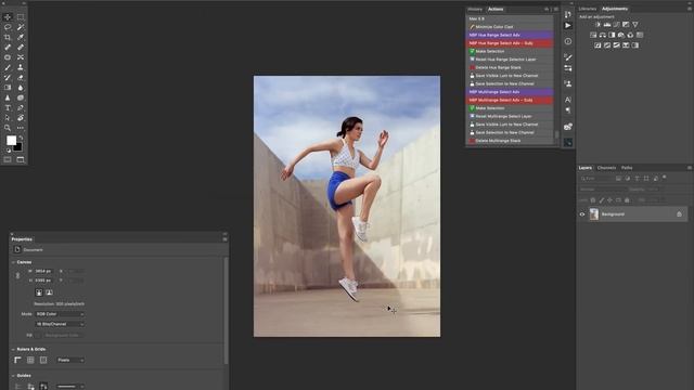Advanced Selections: NBP Actions 15 w/Training for Photoshop | NBP Retouch Tools смотреть онлайн