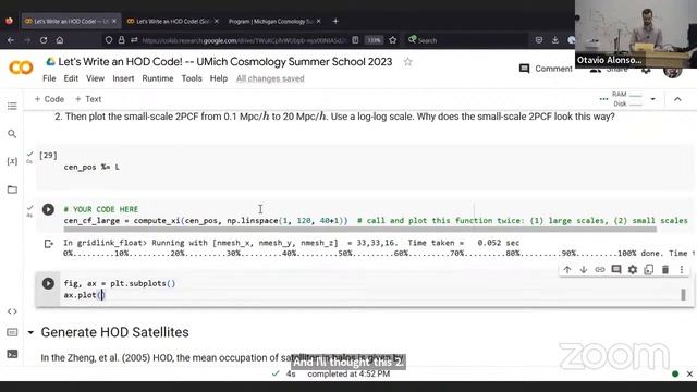 Let's Write an HOD Code! (Lecture 2/2) — Lehman Garrison смотреть онлайн