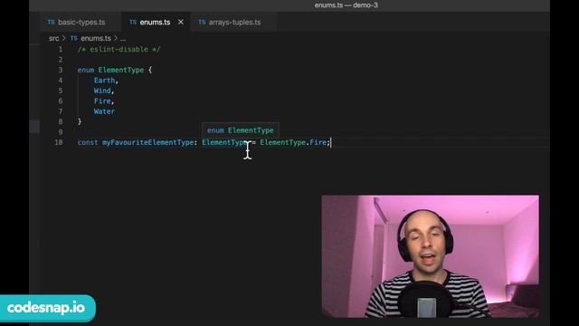 Enums - Introduction to TypeScript - Part 10 смотреть онлайн