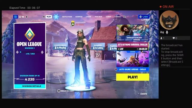 Fortnite chapter 4 live stream ar skatitajiem arena смотреть онлайн
