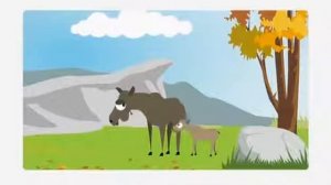 Развивающий детский мультик про лося/Developing children's cartoon about elk