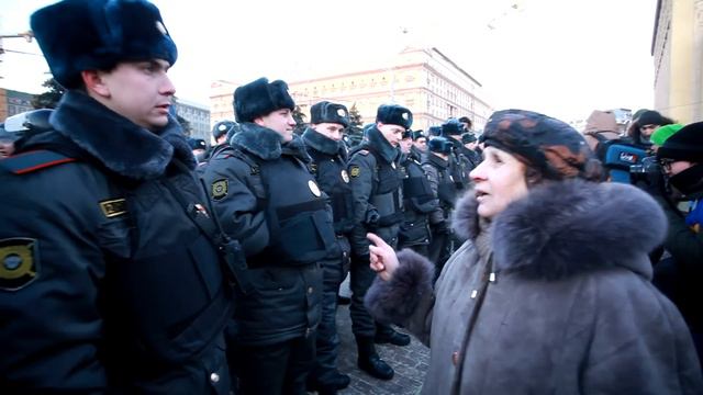 Марш / Прогулка Свободы 15.12.2012. Москва, Лубянка // No Comments смотреть онлайн