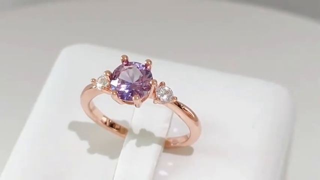 Серебряное кольцо с александритом . смотреть онлайн