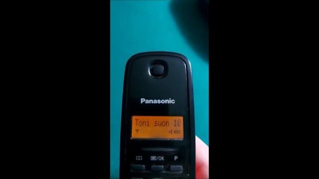 Panasonic KX-TG1611JT: Suonerie e foto cordless e base смотреть онлайн