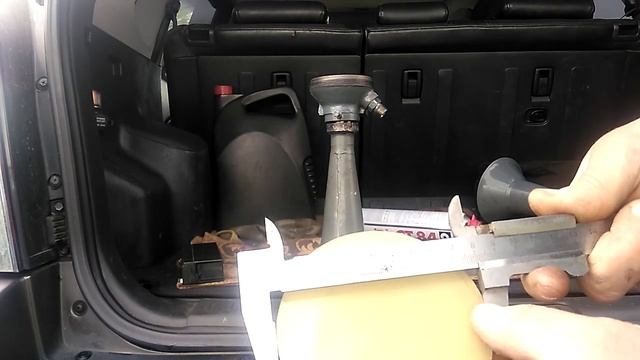 Тест тепловозного тифона от автомобильного компрессора. смотреть онлайн