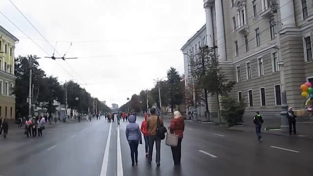 Воронеж. День города. Проспект Революции. смотреть онлайн