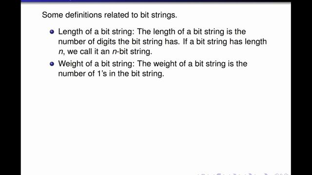 Subsets Bit Strings and Lattice Paths (Section 1.2) смотреть онлайн