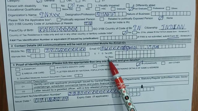IOB Account Opening Form Filling Sample In Tamil/Indian Overseas Bank Account Opening Form In Tamil смотреть онлайн