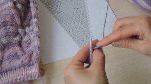 ПОНЧО~ПЕЛЕРИНА~НАКИДКА часть 1 (начинаем вязать со схемой)