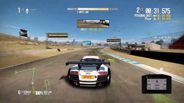 NFS Shift2 Unleashed Audi R8 LMS(PC)