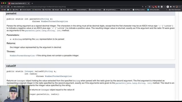CS 125 Fall 2020 Lesson 49: Integer Parsing Exceptions смотреть онлайн