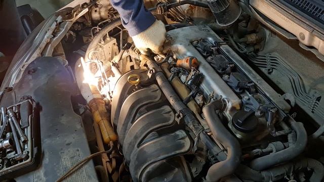 ЧИСТКА ФИЛЬТРА VVTI TOYOTA COROLLA
