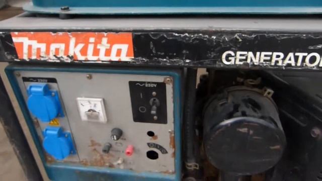 Makita Generator G 5500 R Generator - Groupe électrogène смотреть онлайн