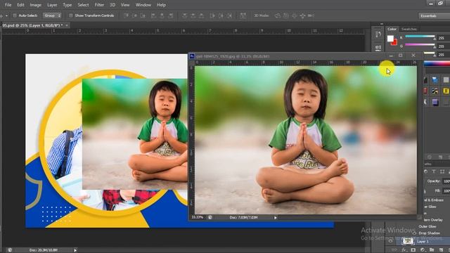 How to create clipping mask in Photoshop in 2022 Tutorial смотреть онлайн