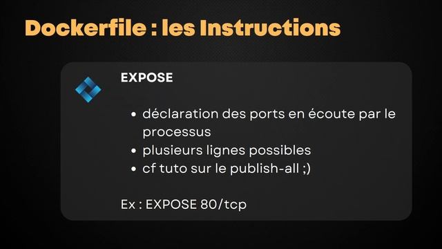 Docker : Le Dockerfile et ses instructions смотреть онлайн
