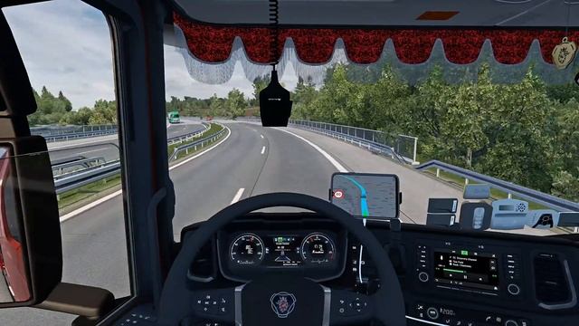 4K | ETS2 1.45 | Promods | Scania S520 V8 | Frankfurt am Main ?? ???? - Erfurt ?? смотреть онлайн