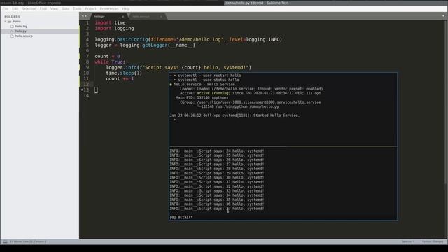 Systemd for Python Developers смотреть онлайн