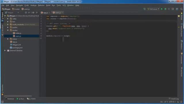 Node js Tutorial for Beginners 17 Handling User Requests смотреть онлайн