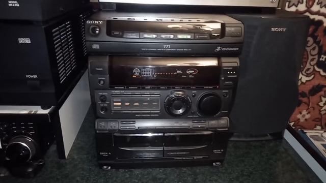 Вот такое моё чудо, Sony MHC-771, неделю ремонта по ночам. смотреть онлайн