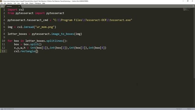 How to Detect Text in OpenCV [Python] смотреть онлайн