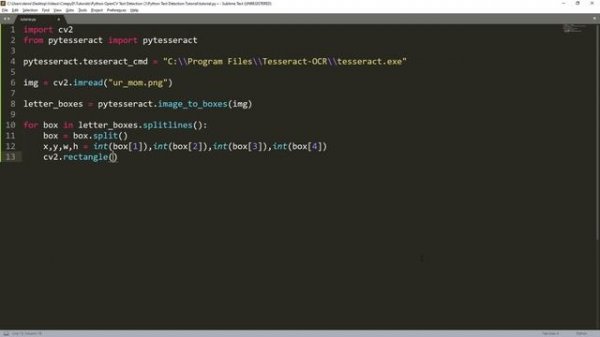 How to Detect Text in OpenCV [Python]