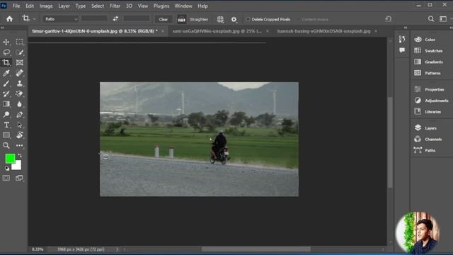 Corp tool in Photoshop | crop tool Photoshop смотреть онлайн