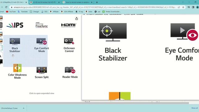 LG 22 Inch 55 Cm LCD 1920 X 1080 Pixels IPS Monitor Full Hd, with Vga, Hdmi, Dvi, Audio O смотреть онлайн