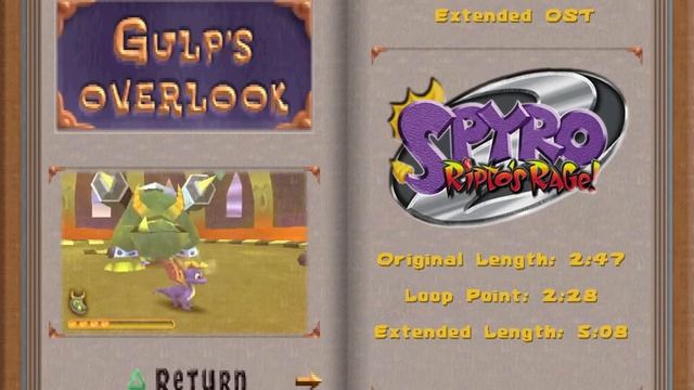 Spyro 2: Extended OST - Gulp's Overlook смотреть онлайн