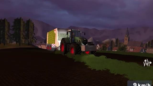 Landwirtschafts-simulator 2009 Grasernte Mit Fendt, John Deere Und Deutz Fahr By DerModProfi II