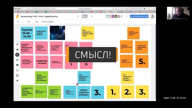 Игро-сессия Новый Стартап/ "Бизнес на COVID" для предпринимателей и желающих открыть свой бизнес. 1 смотреть онлайн