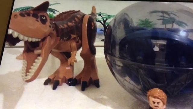 Jurassic world fallen kingdom volcano run LEGO version смотреть онлайн