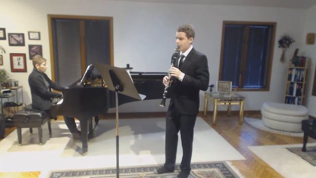 Poulenc Clarinet Sonata First Movement смотреть онлайн