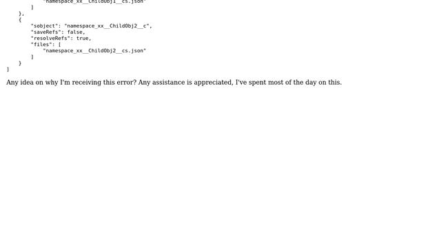 Salesforce: SFDX force:data:tree:import MALFORMED_ID (2 Solutions!!) смотреть онлайн