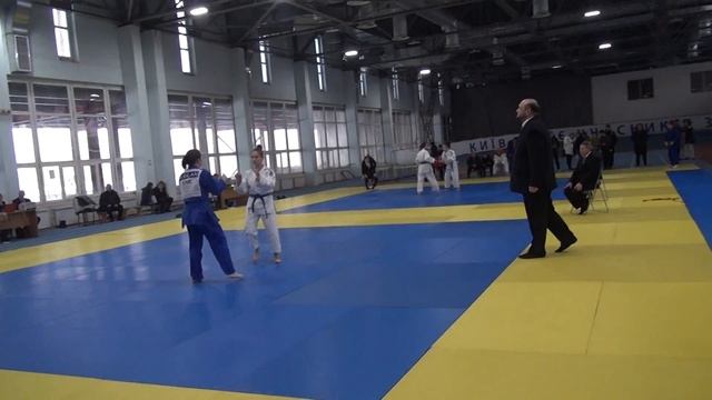 Буханцева Лера - Билан Кристина. -57 кг. Открытый чемпионат г. Киева среди кадетов . 21 января 2018 смотреть онлайн
