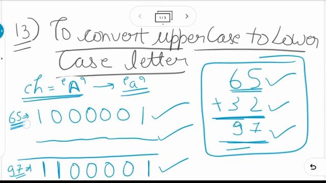 Convert Character From Upper Case To Lower Case | Bit Manipulation | YouthNationCoders смотреть онлайн