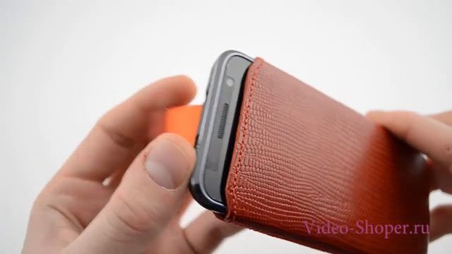 Чехол кожаный с язычком(красный) для Samsung GALAXY S смотреть онлайн